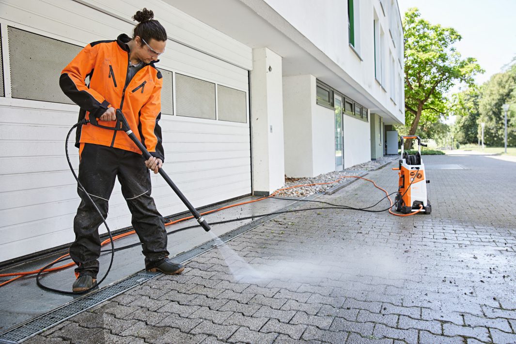 NETTOYEUR HAUTE PRESSION STIHL RE 170 PLUS EAU CHAUDE BONHOMME